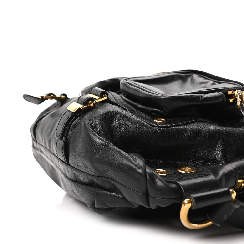Gucci Calfskin Medium Darwin Convertible Backpack Black