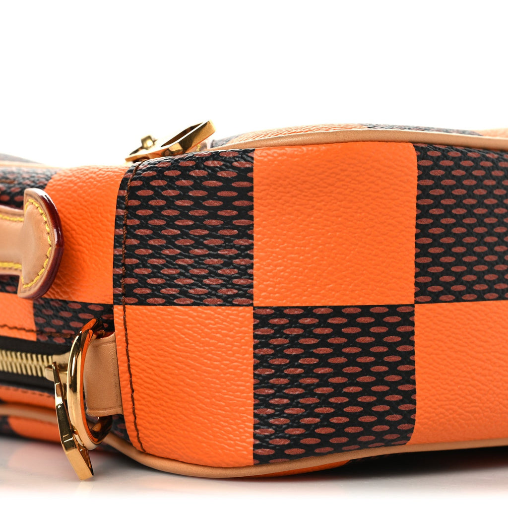 Louis Vuitton Damier Pop Chess Messenger Orange