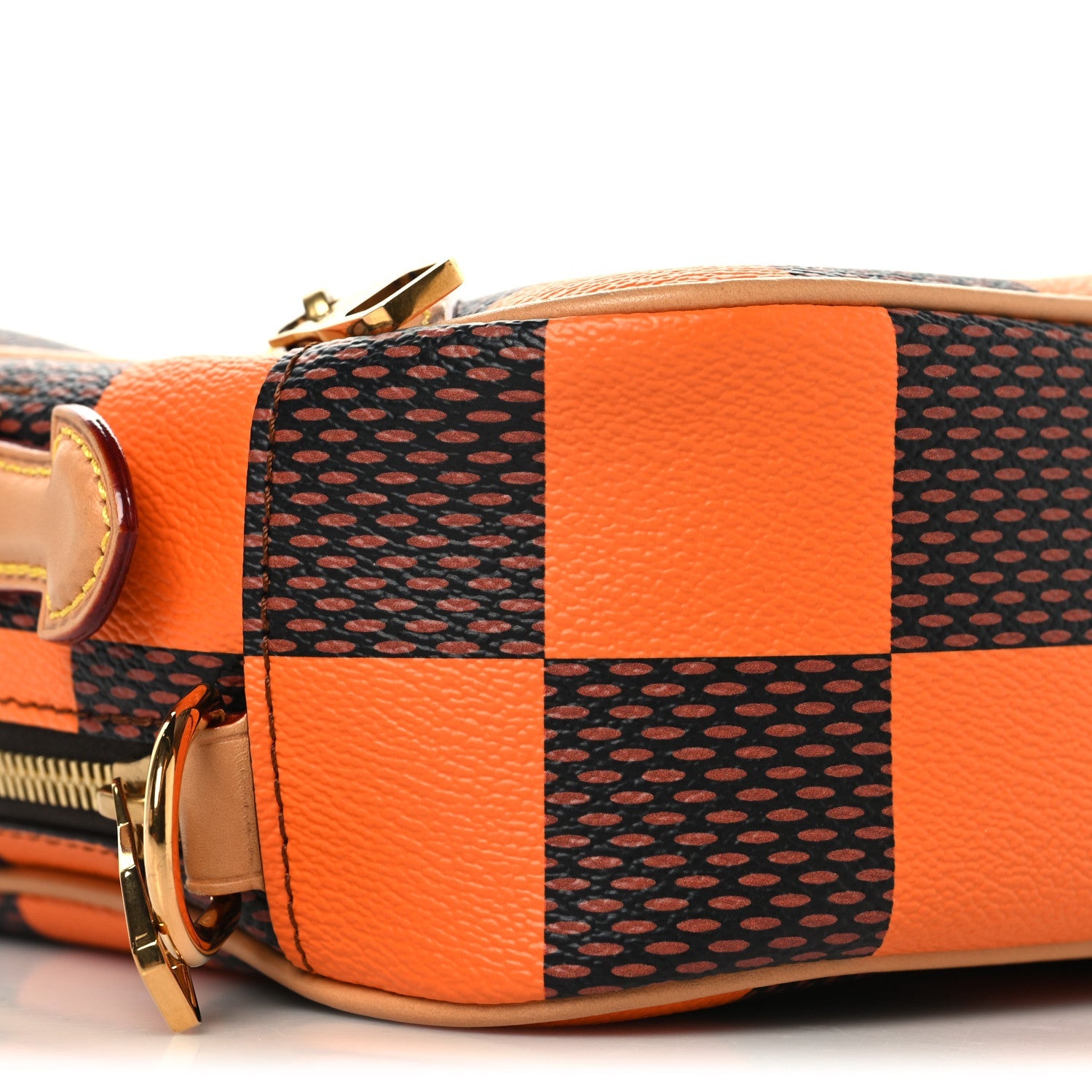 Louis Vuitton Damier Pop Chess Messenger Orange