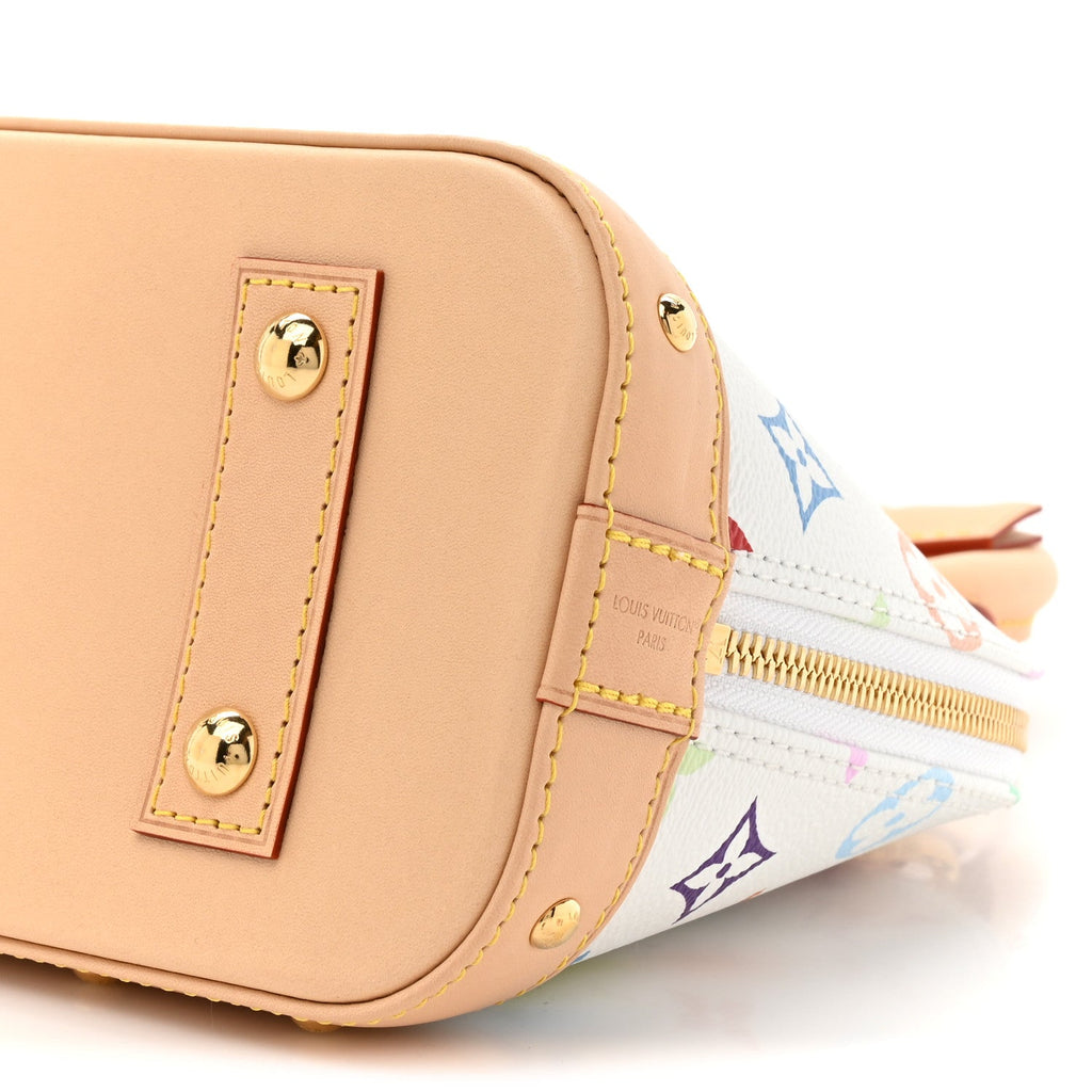 Louis Vuitton LV x TM Monogram Multicolor Alma BB White