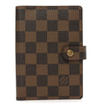 Louis Vuitton Damier Ebene Small Ring Agenda Cover