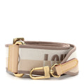 Louis Vuitton Jacquard Speedy Bandouliere 20 Shoulder Strap Beige