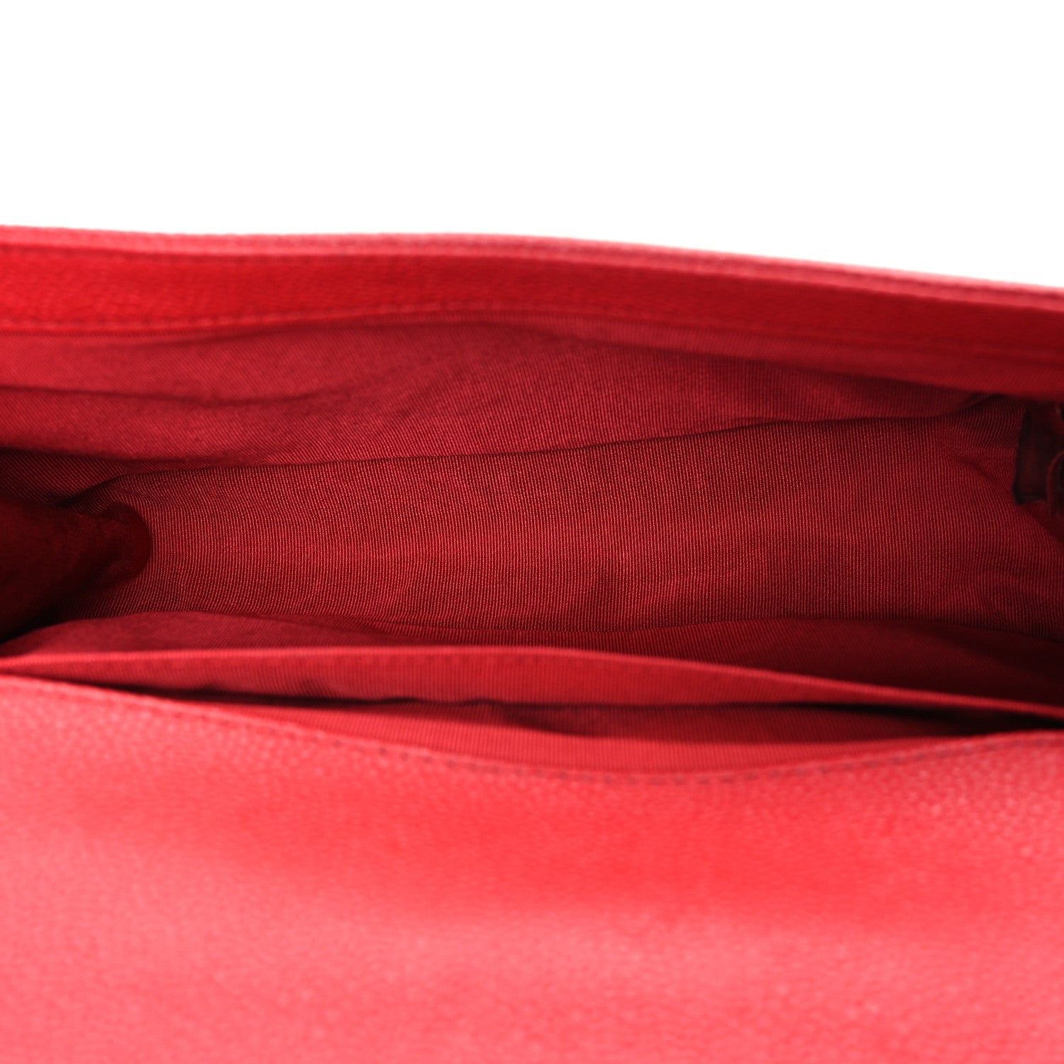 Chanel Caviar Quilted Medium Boy Flap Red