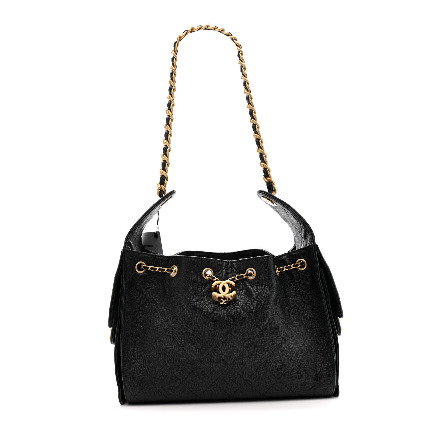 Chanel Caviar Quilted Small Chanel 25 Handbag Black