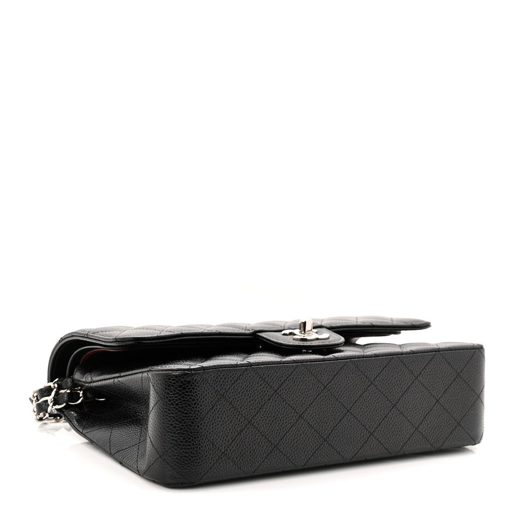 Chanel Caviar Quilted Medium Double Flap Black