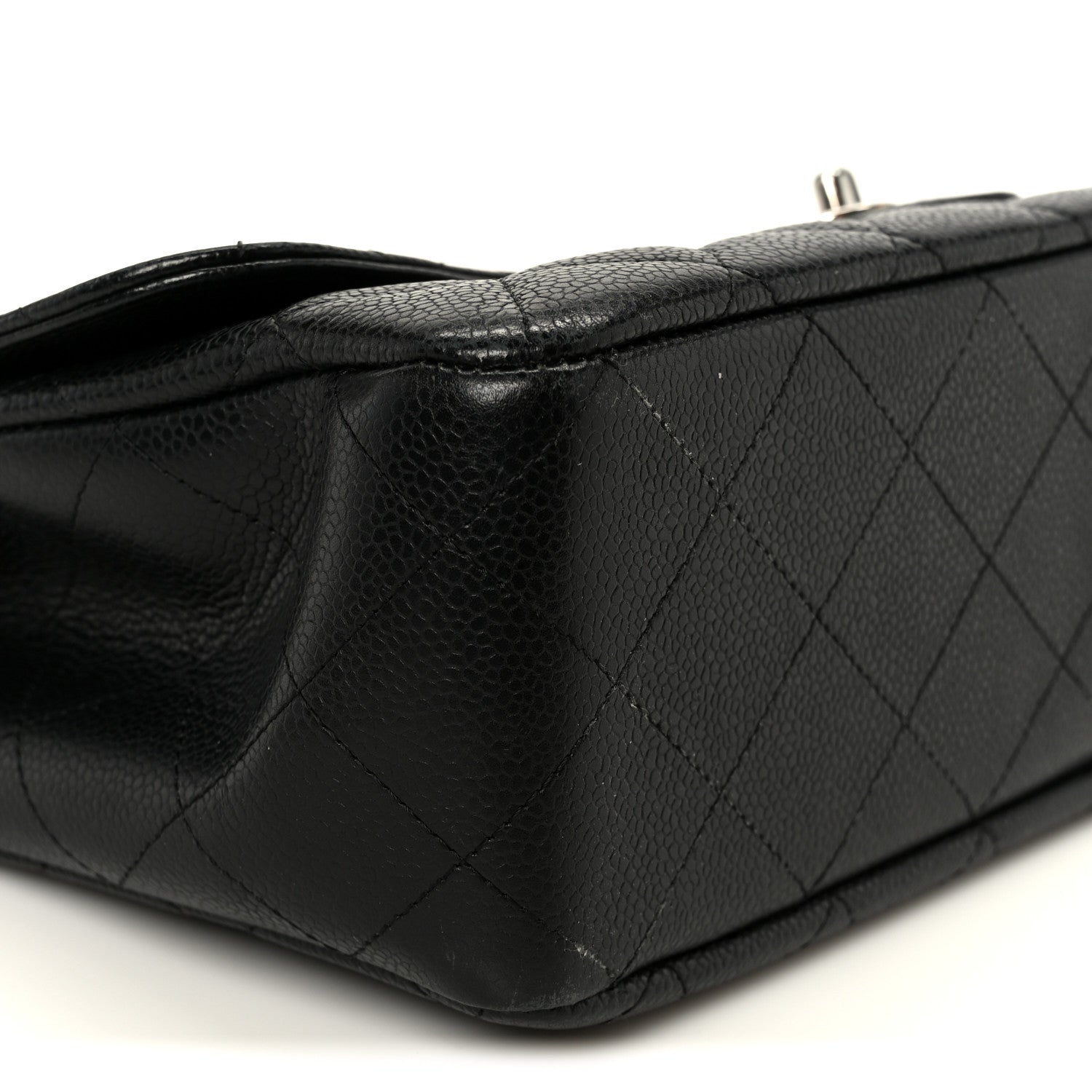 Chanel Caviar Quilted Jumbo Single Flap Black