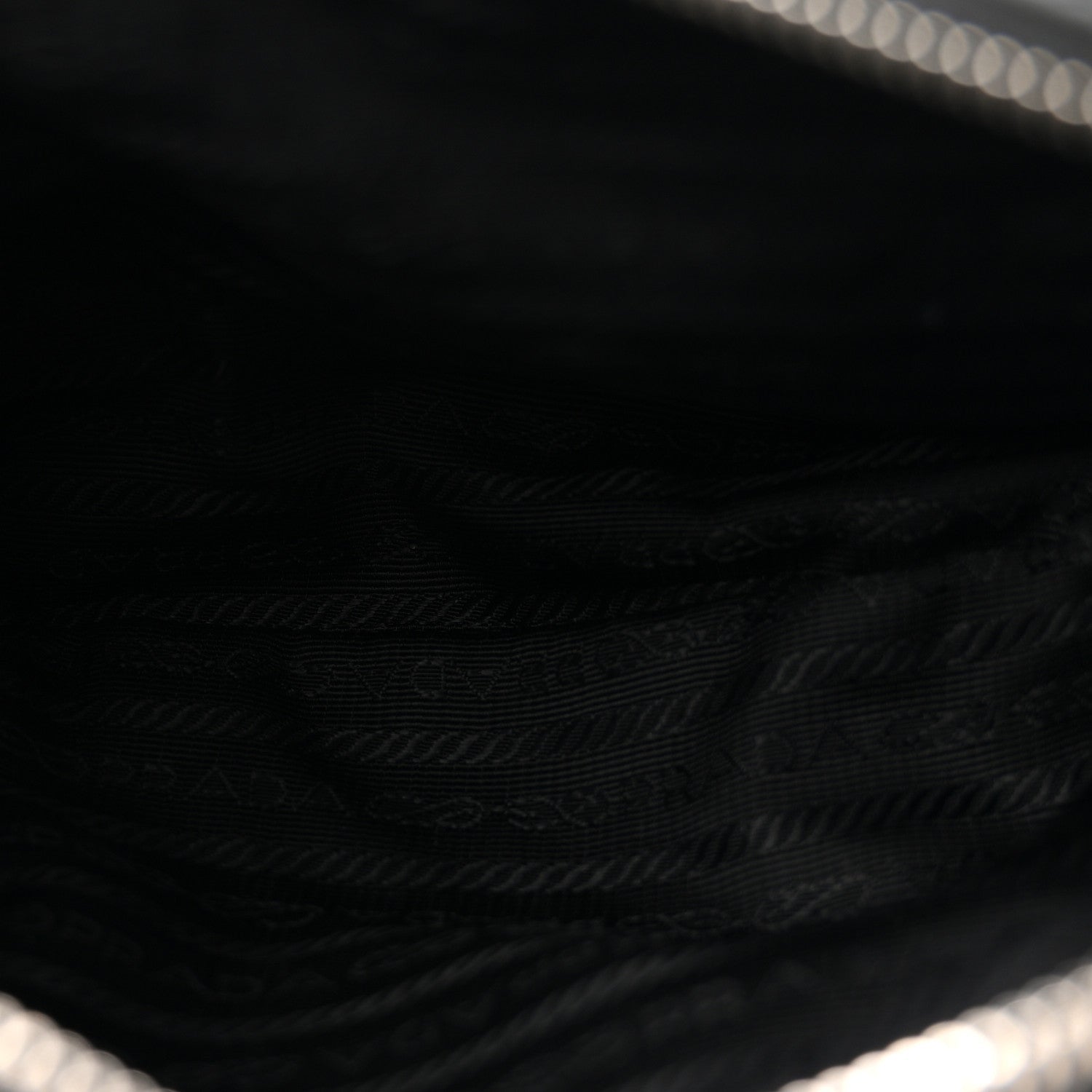 Prada Tessuto Nylon Saffiano Re-Edition 2006 Shoulder Bag Black