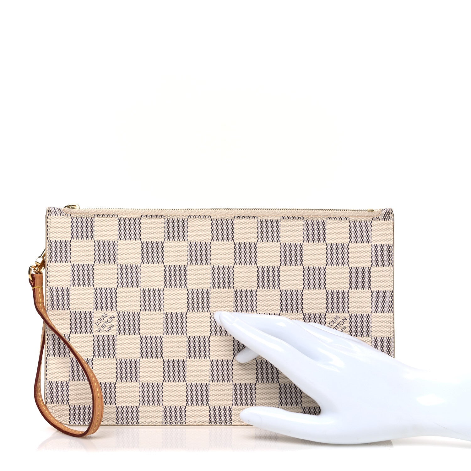 Louis Vuitton Damier Azur Neverfull MM GM Pochette