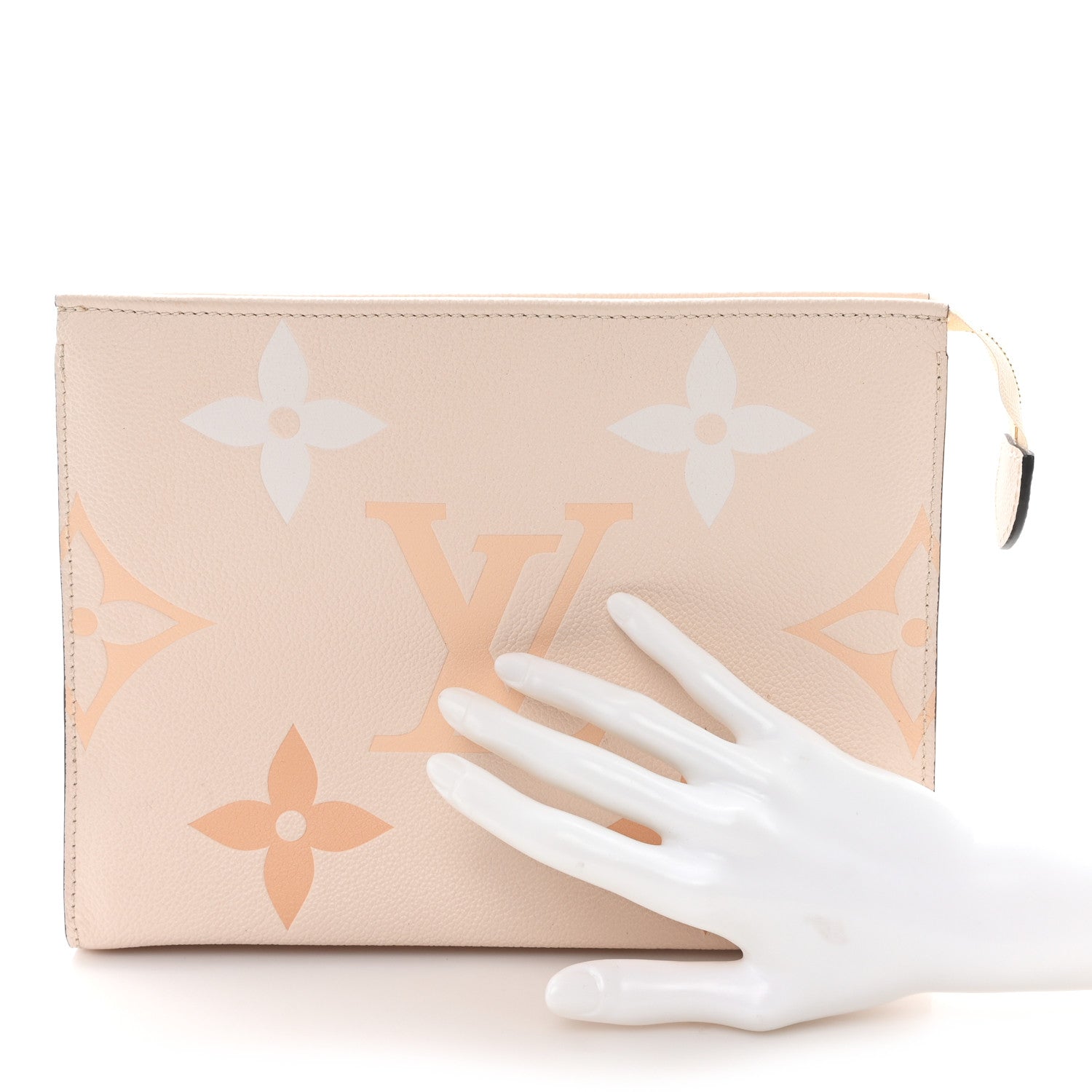 Louis Vuitton Empreinte Monogram Giant By The Pool Toiletry Pouch 26 Cream Saffron