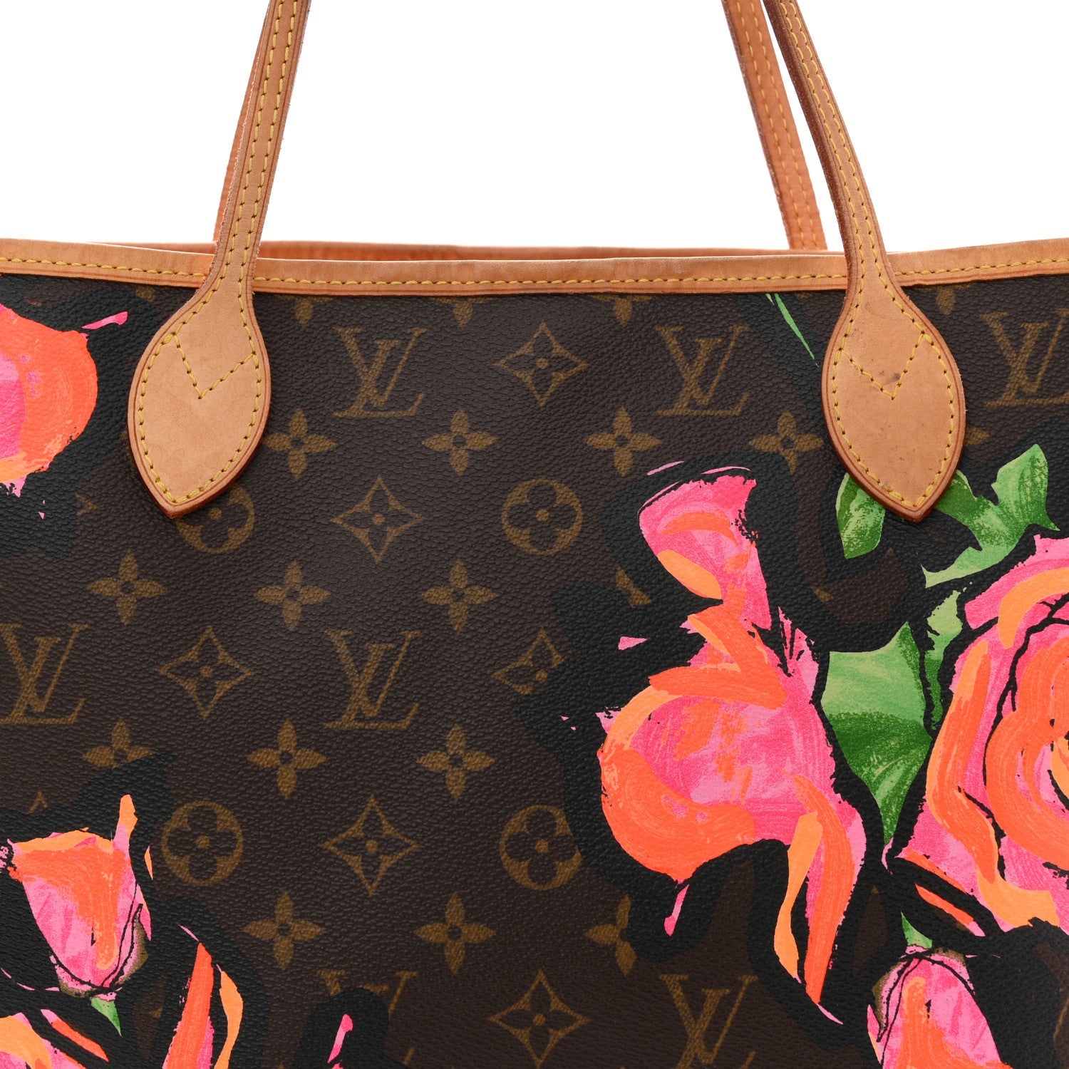 Louis Vuitton Monogram Roses Neverfull MM