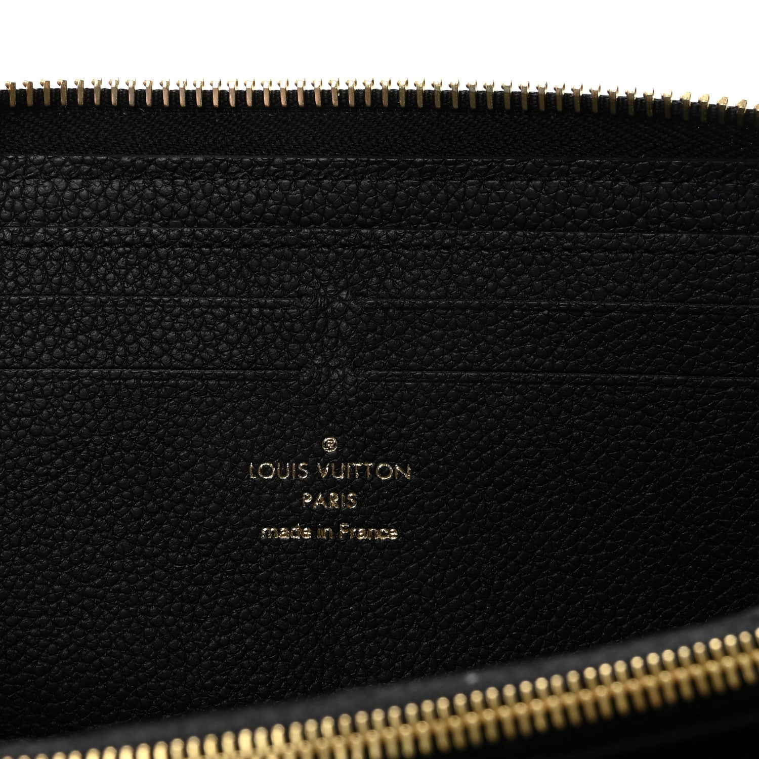 Louis Vuitton Empreinte Clemence Wallet Black