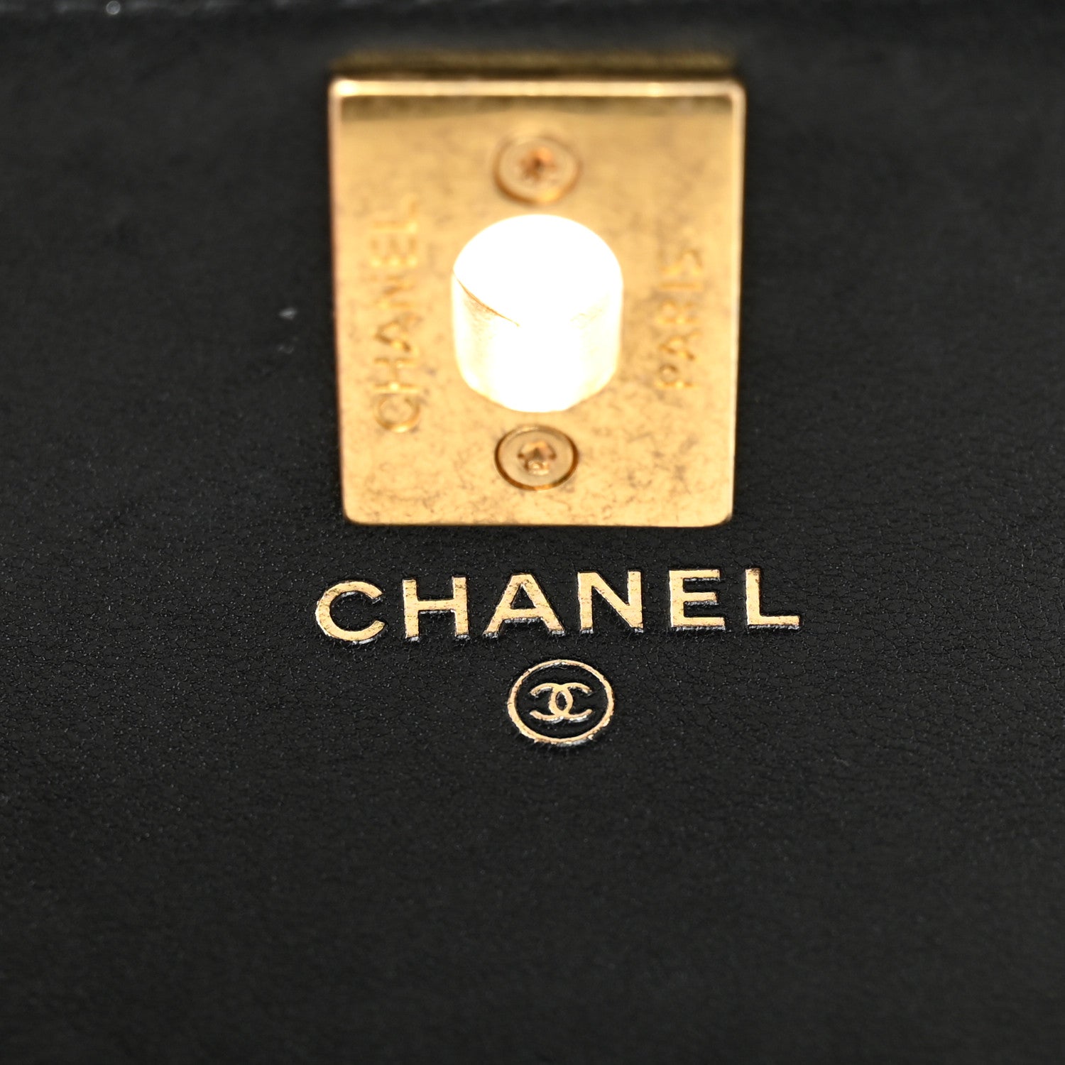 Chanel Lambskin Quilted Pillow Crush Wallet On Chain WOC Black