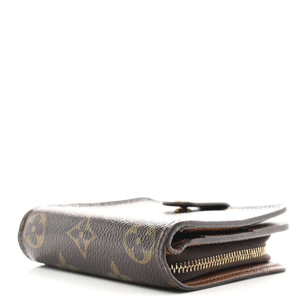 Louis Vuitton Monogram Compact Zippe Zipped Wallet