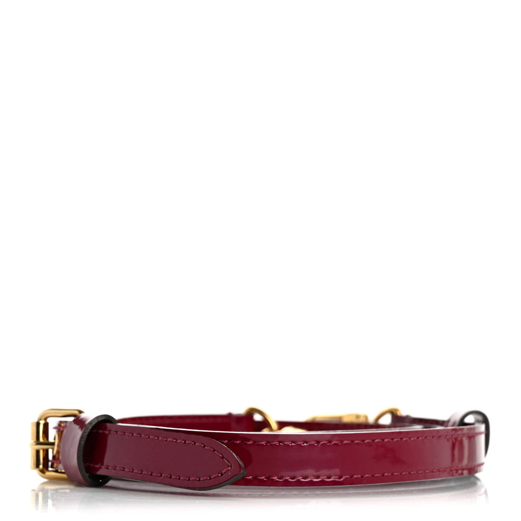Louis Vuitton Vernis 16mm Adjustable Shoulder Strap Magenta