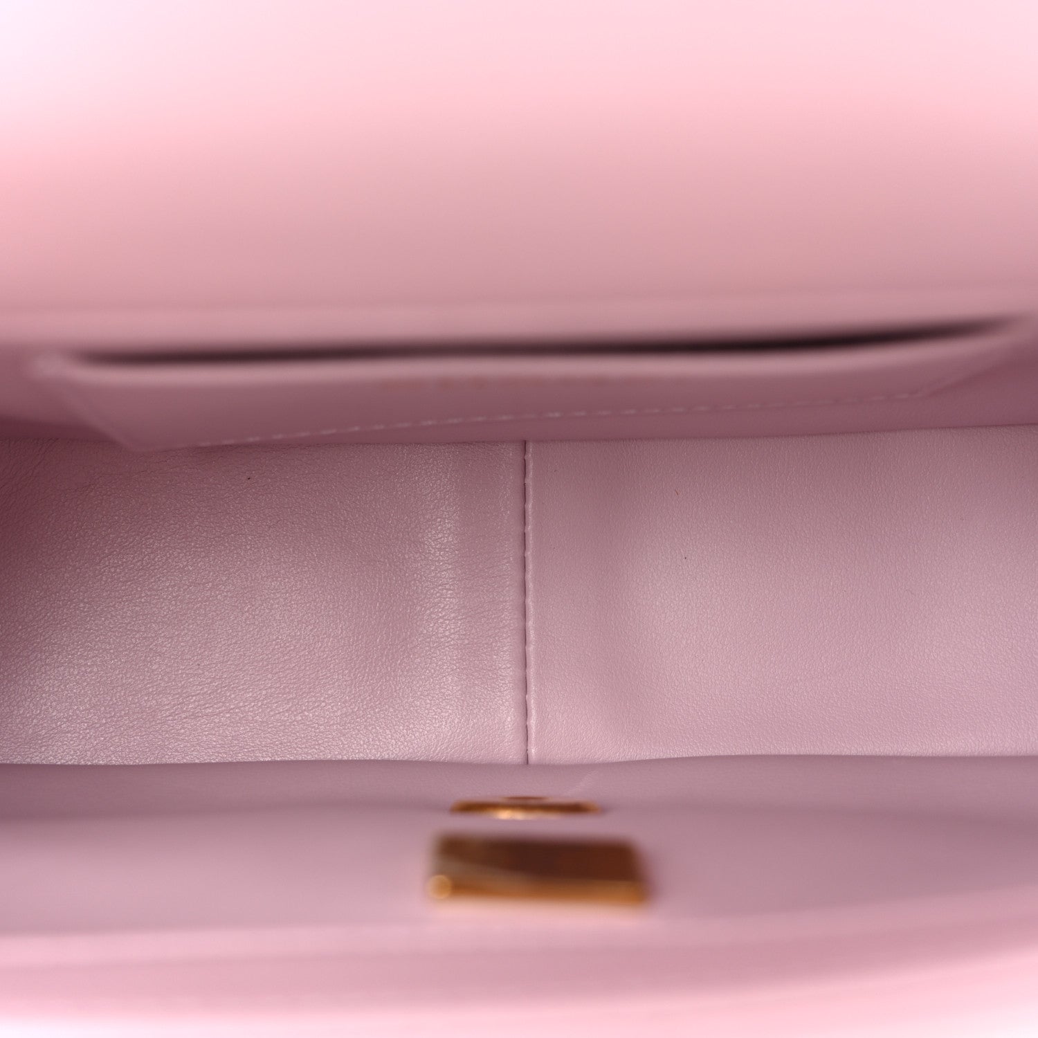 Chanel Lambskin Quilted Pearl Small Flap Light Purple