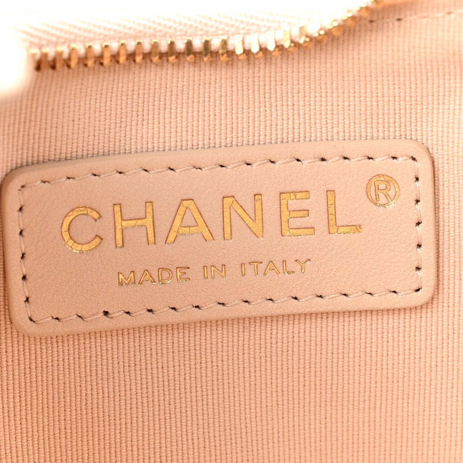 Chanel Lambskin Quilted Small Hobo Bag Light Beige