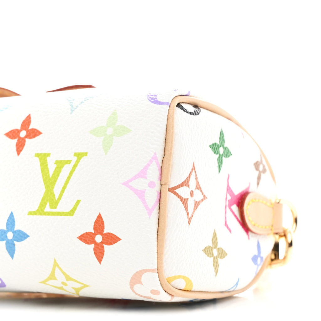 Louis Vuitton LV X TM Monogram Multicolor Nano Speedy White