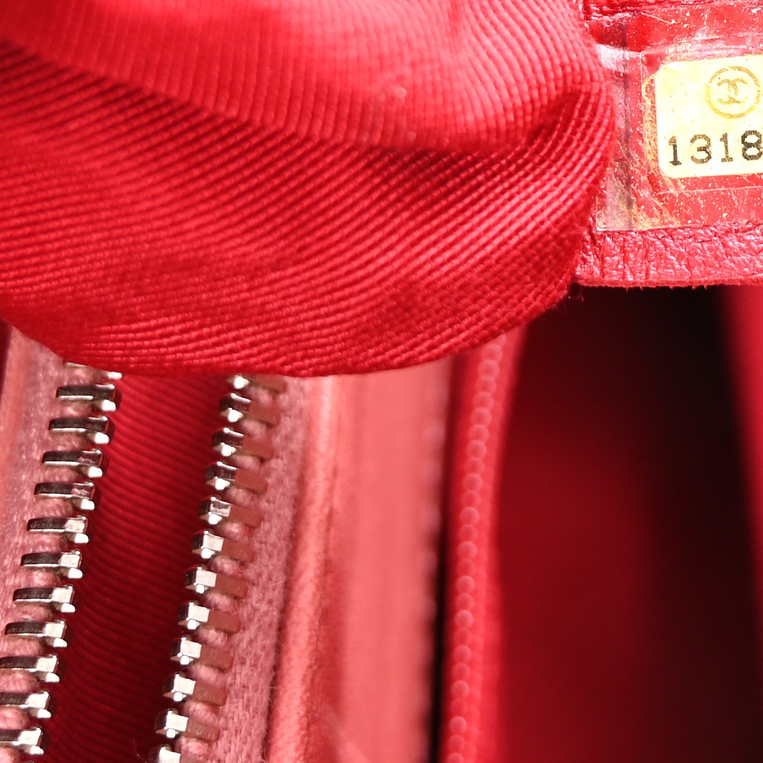Chanel Vinyl Lipstick Ligne Tote Pink