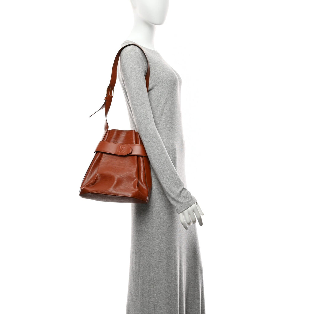 Louis Vuitton Epi Sac D'Epaule Kenyan Fawn