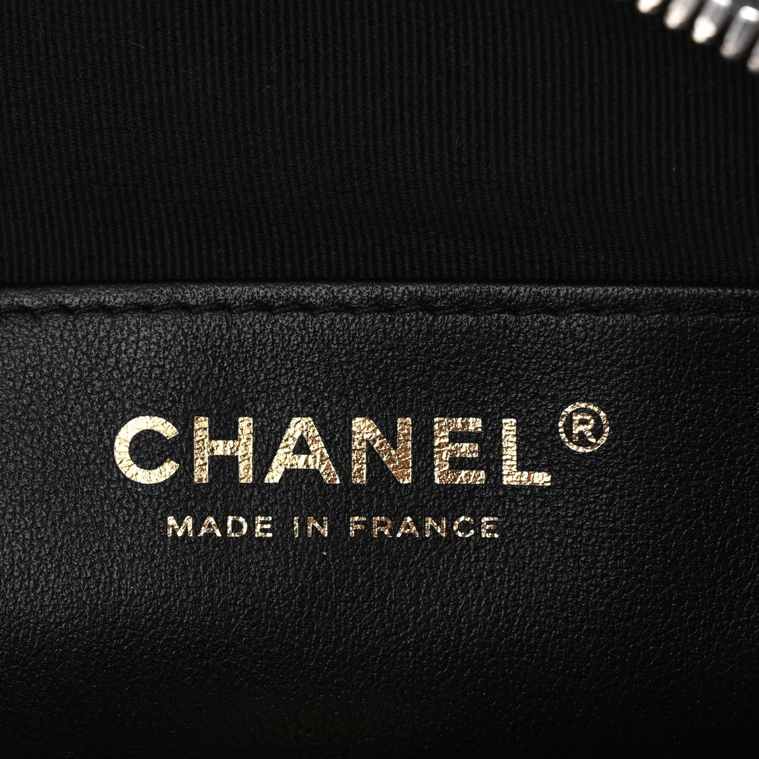 Chanel Calfskin Quilted Small Camera Case Black