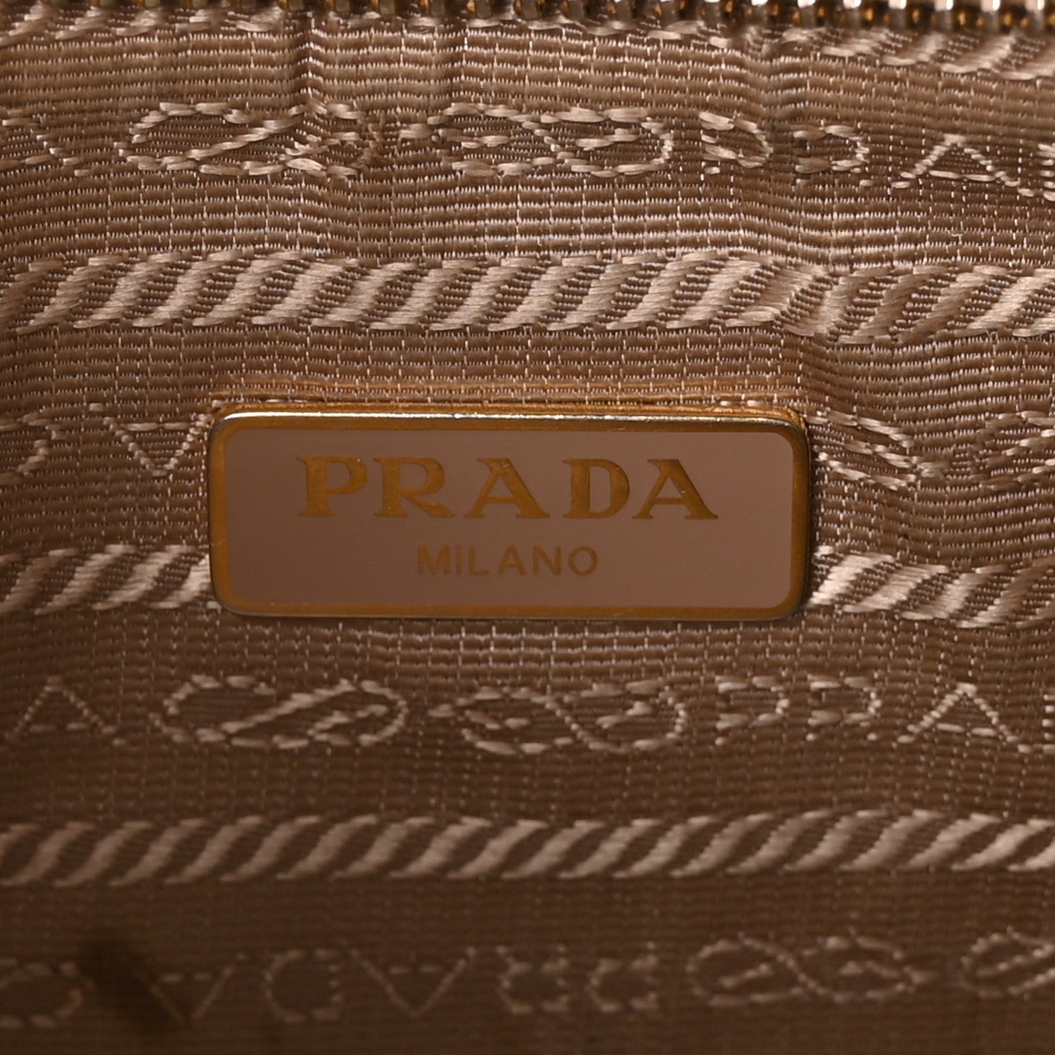 Prada Saffiano Lux Re-Edition 2005 Shoulder Bag Cammeo