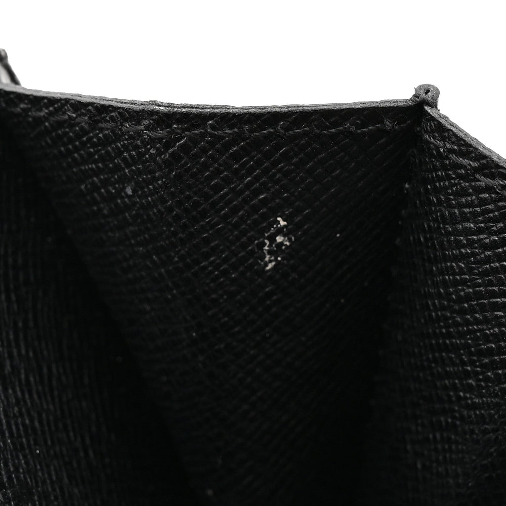 Louis Vuitton Epi Coin Purse Wallet Black