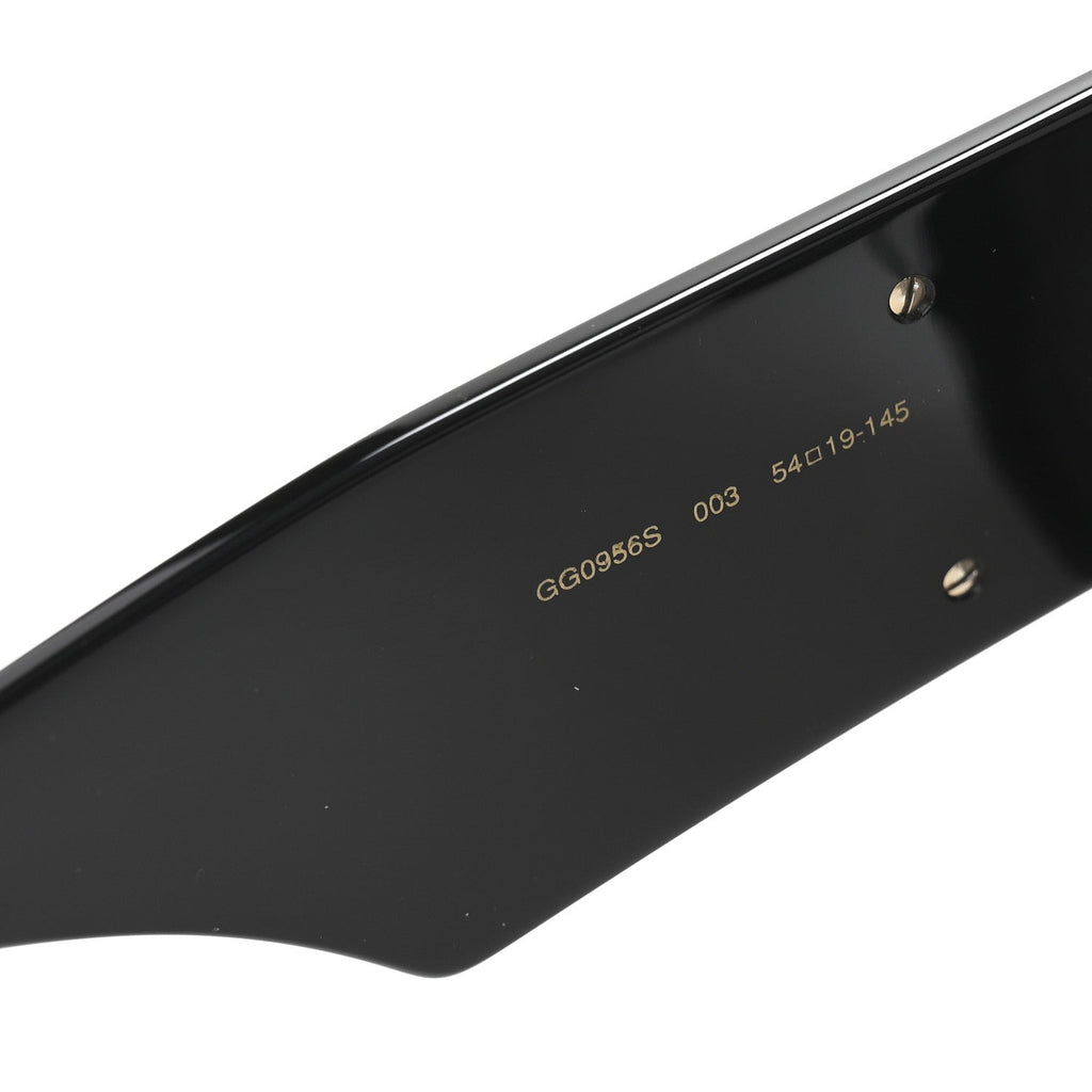 Gucci Acetate Square Frame Sunglasses GG0956S Black