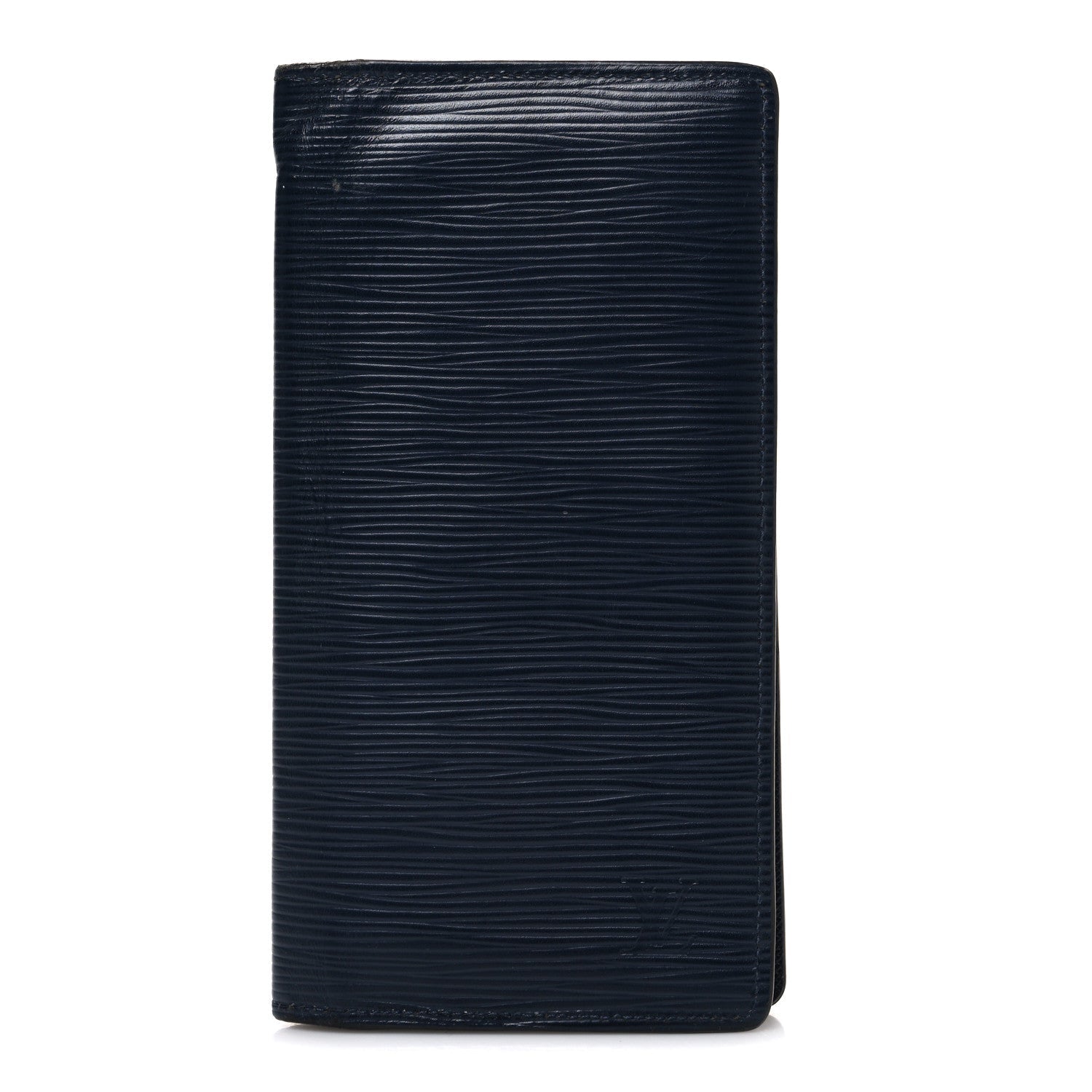 Louis Vuitton Epi Brazza Wallet Blue Marine