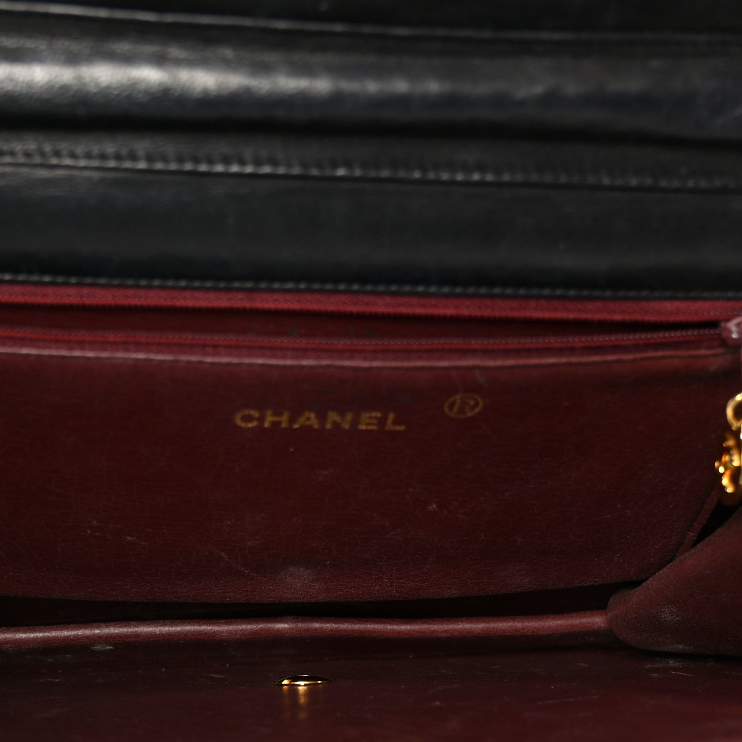 Chanel Lambskin Quilted Medium Single Flap Black