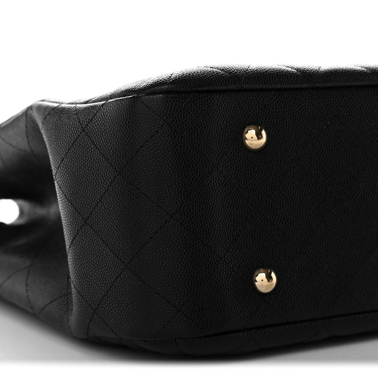 Chanel Caviar Quilted Large CC Shopping Tote Black