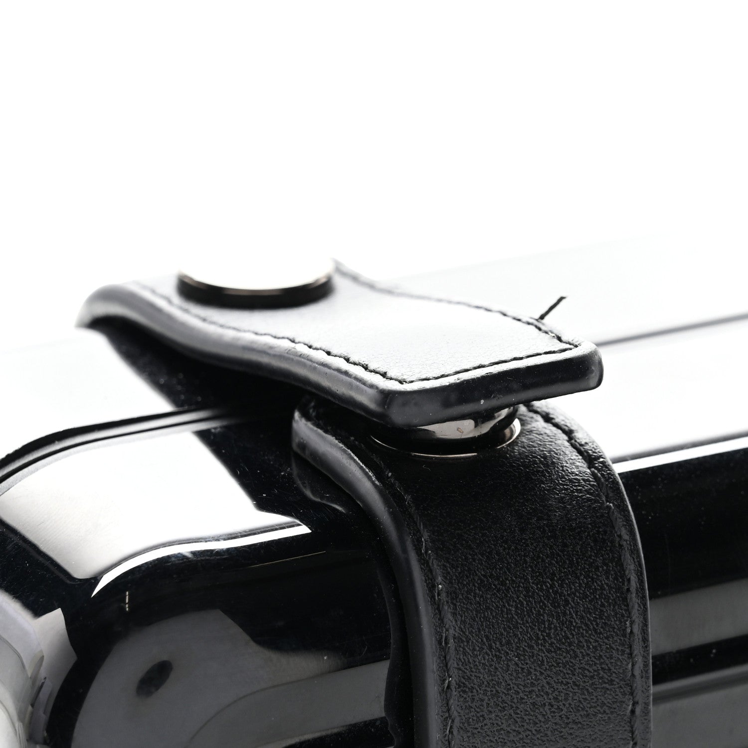 Christian Dior X RIMOWA Aluminum Personal Clutch On Strap Black