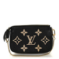 Louis Vuitton Empreinte Monogram Giant Mini Pochette Accessories Black