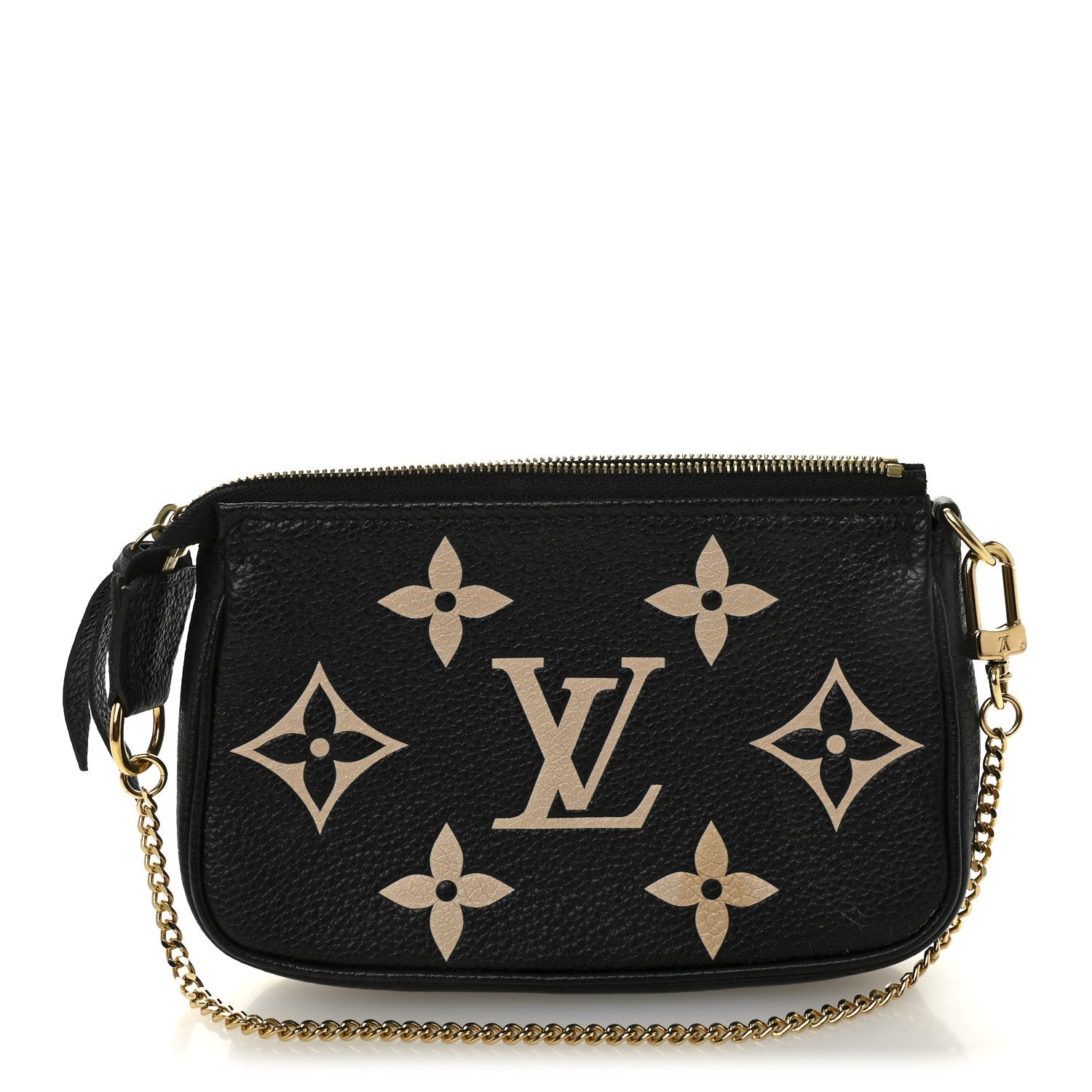 Louis Vuitton Empreinte Monogram Giant Mini Pochette Accessories Black