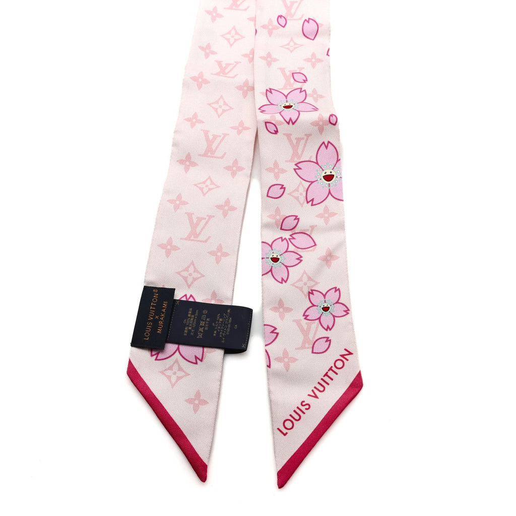 Louis Vuitton LV X TM Silk Monogram Cherry Blossom BB Bandeau Pink