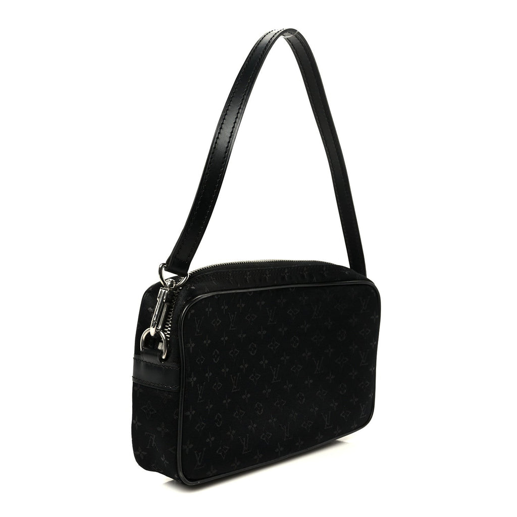 Louis Vuitton Satin Mini Monogram Conte De Fees Pochette Black