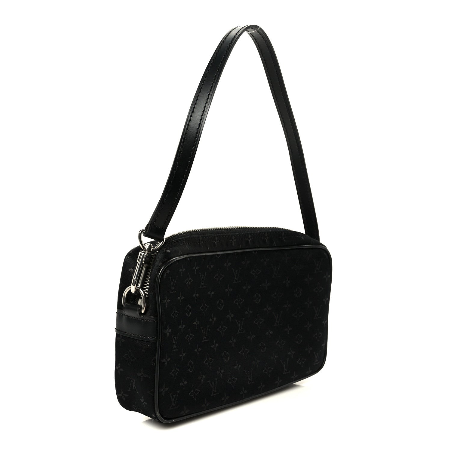 Louis Vuitton Satin Mini Monogram Conte De Fees Pochette Black