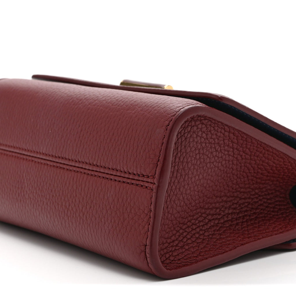 Louis Vuitton Taurillon Twist One Handle BB Griotte