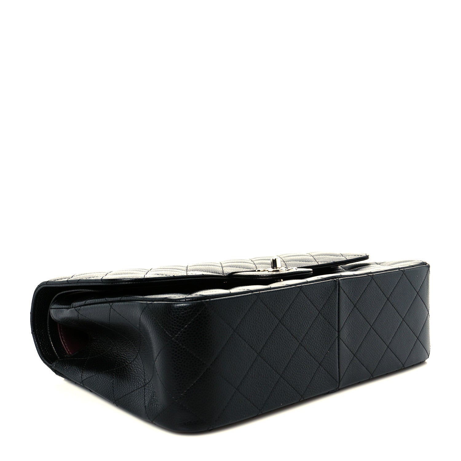 Chanel Caviar Quilted Jumbo Double Flap Black
