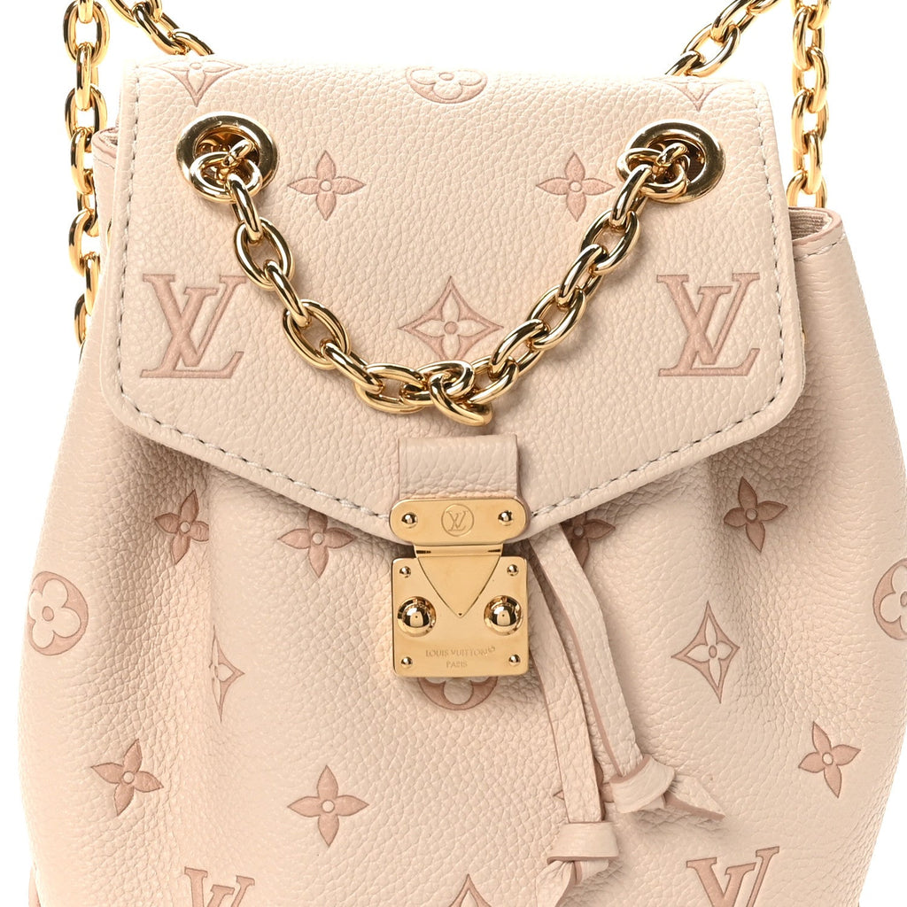 Louis Vuitton Empreinte Monogram Bicolor Nano Noe Backpack Eden