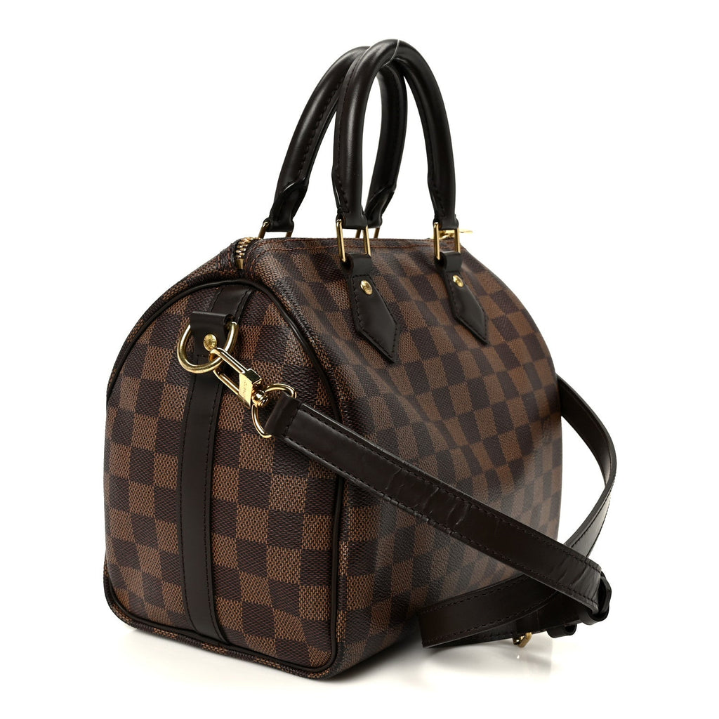 Louis Vuitton Damier Ebene Speedy Bandouliere 25