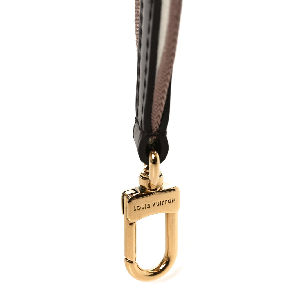 Louis Vuitton Jacquard Speedy Bandouliere 20 Shoulder Strap Beige Brown