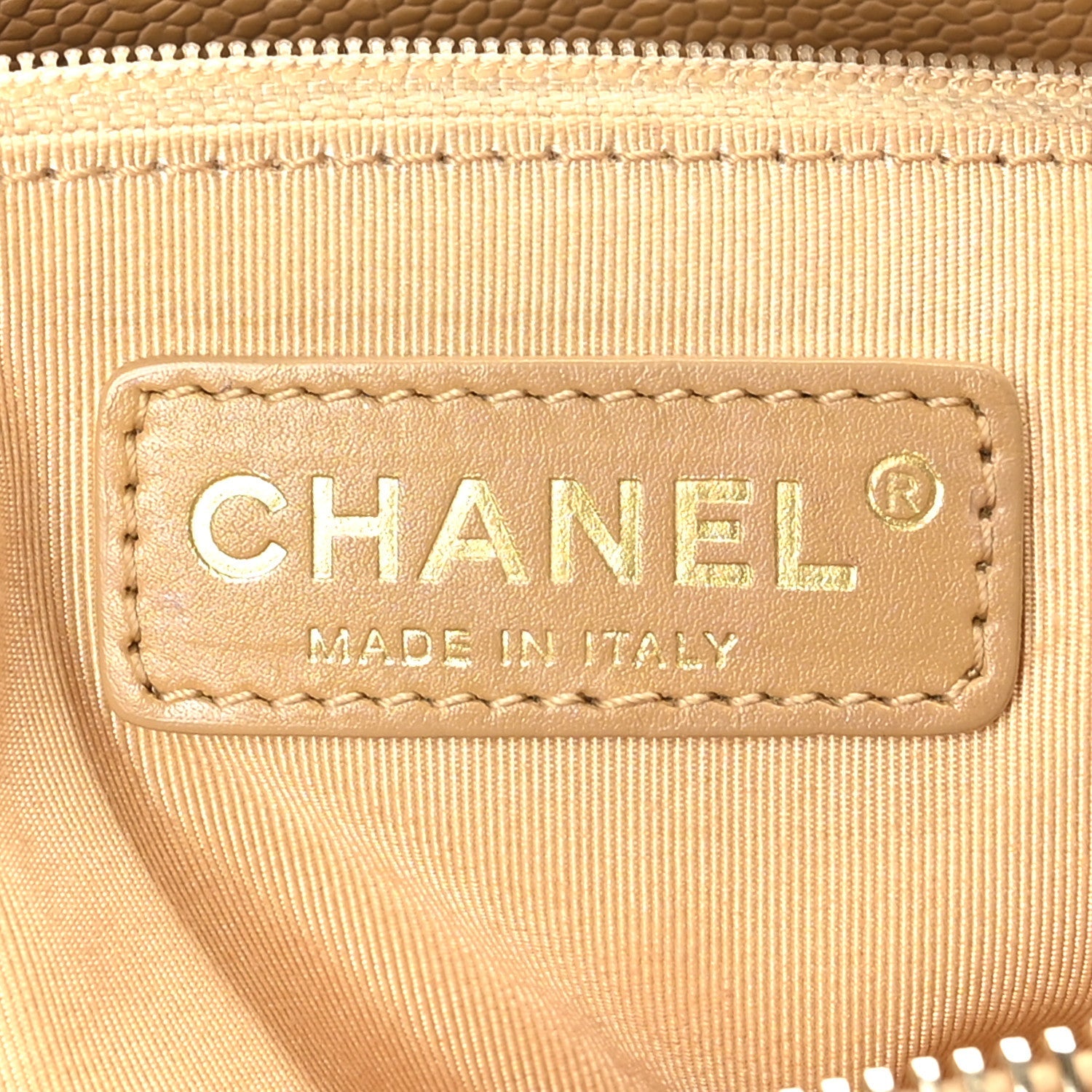 Chanel Caviar Quilted Grand Shopping Tote GST Beige
