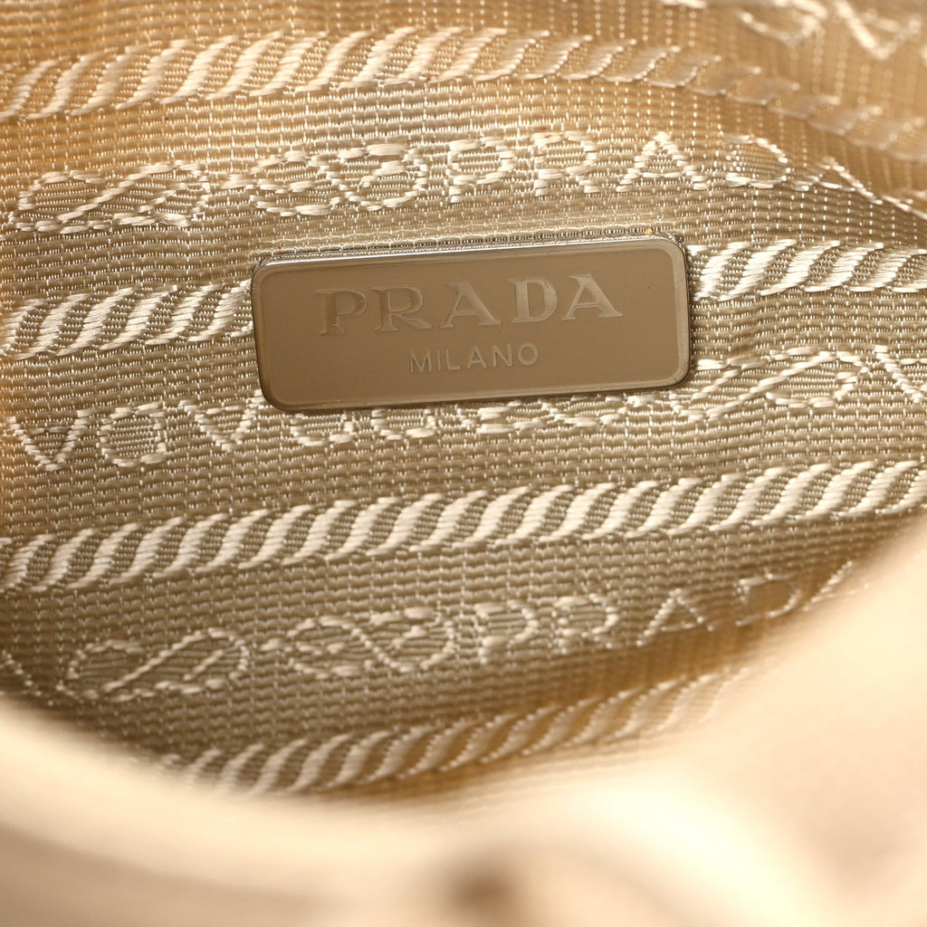 Prada Re-Nylon Saffiano Mini Re-Edition 2000 Bag Deserto