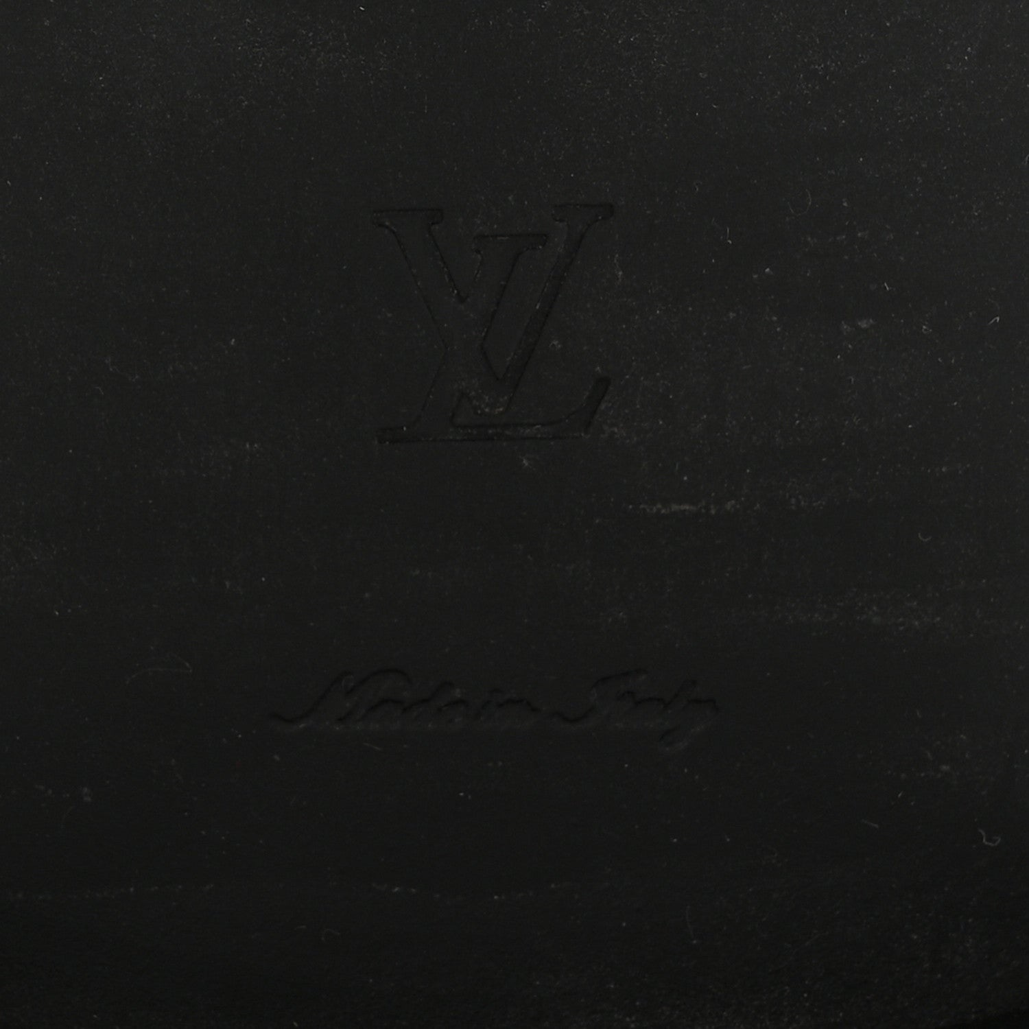 Louis Vuitton Calfskin Monogram Wonderland Flat Ranger Boots 39 Black