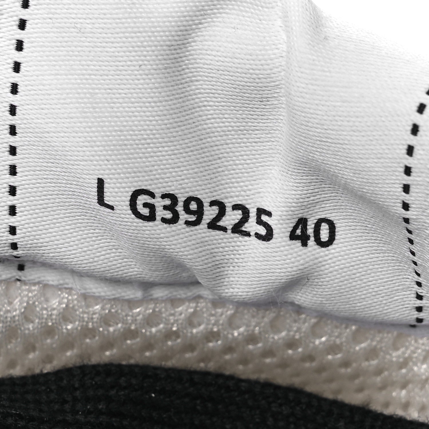 Chanel Suede Calfskin Logo Sneakers 40 Black White