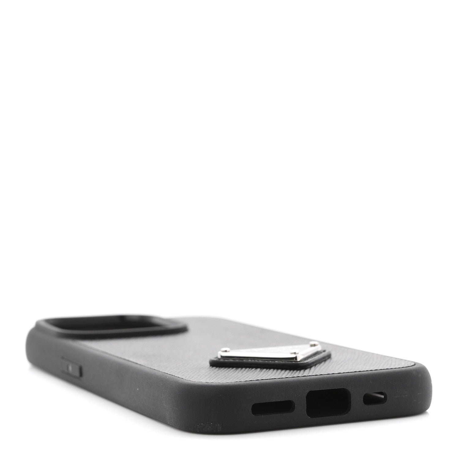 Prada Saffiano iPhone 15 Pro Case Black