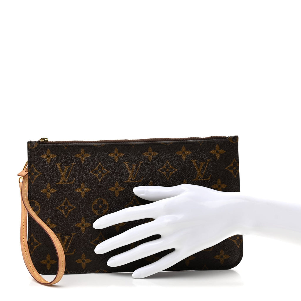 Louis Vuitton Monogram Neverfull MM GM Pochette Mimosa