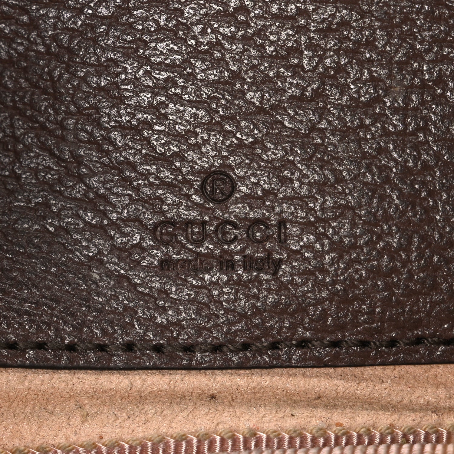 Gucci GG Supreme Monogram Web Mini Ophidia GG Bag Brown
