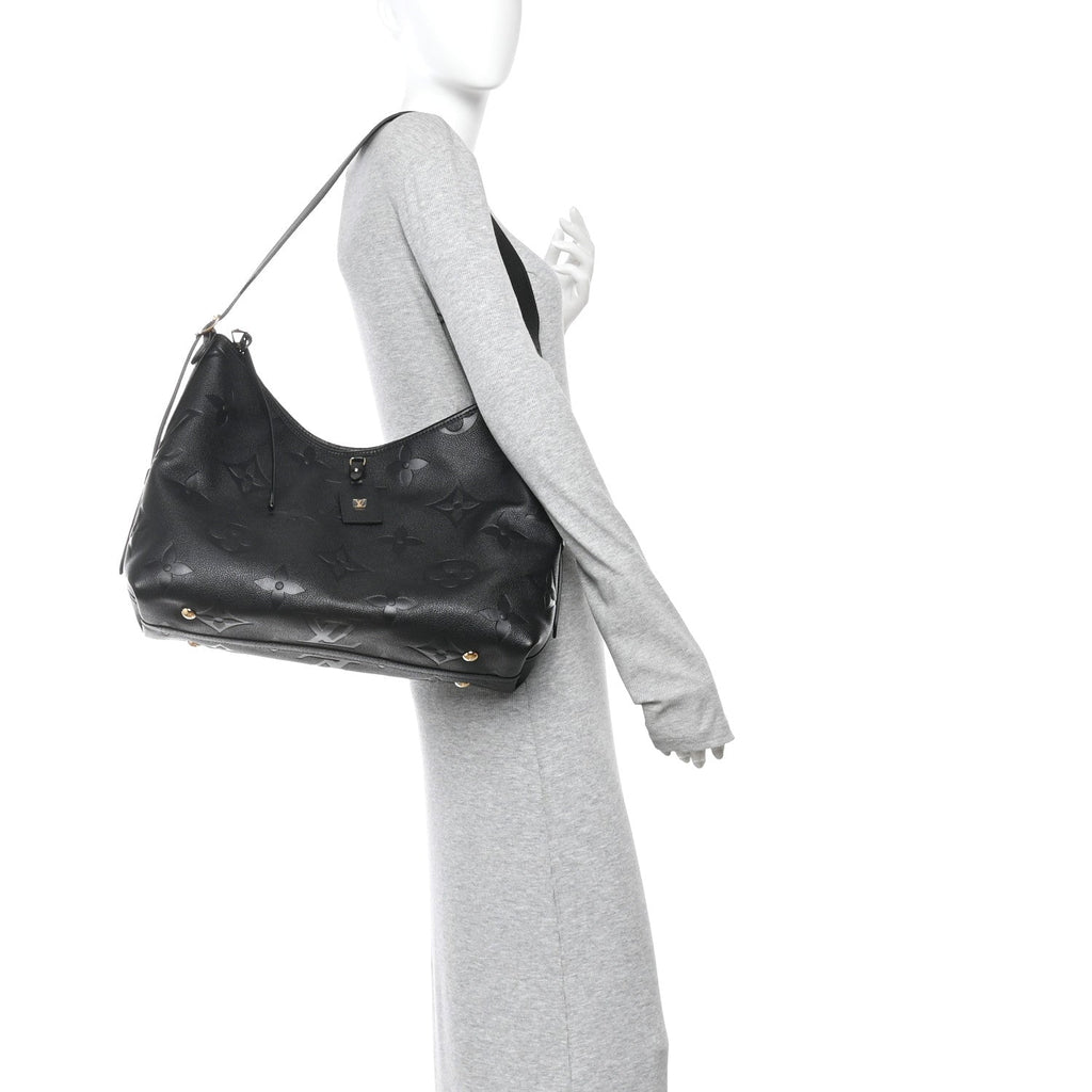 Louis Vuitton Empreinte Monogram Giant CarryAll MM Black