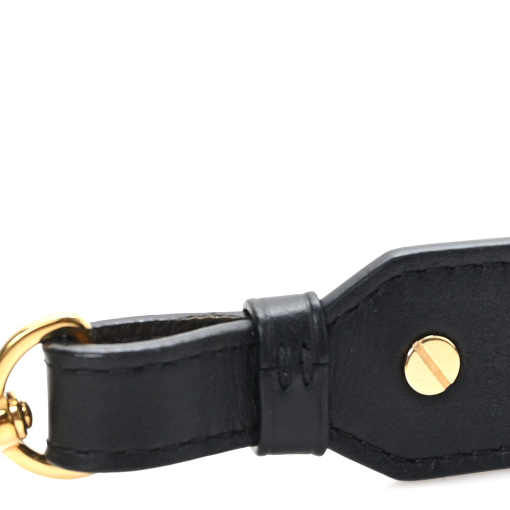 Louis Vuitton Monogram Bandouliere Shoulder Strap XL Black